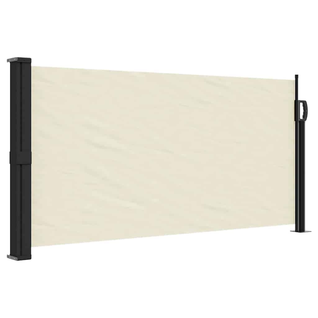 vidaXL Uittrekbaar Windscherm 100x300cm Crème - 46% Korting!