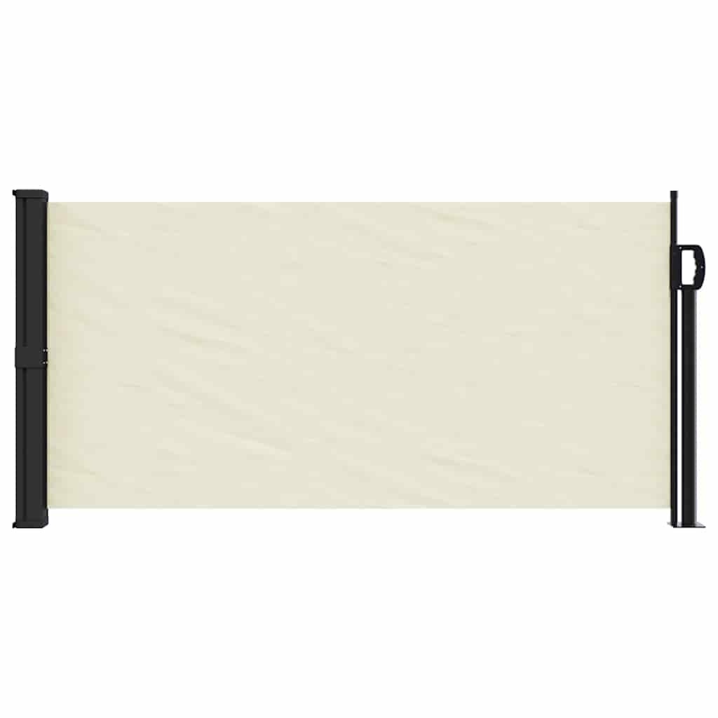 vidaXL Uittrekbaar Windscherm 100x300cm Crème - 46% Korting!