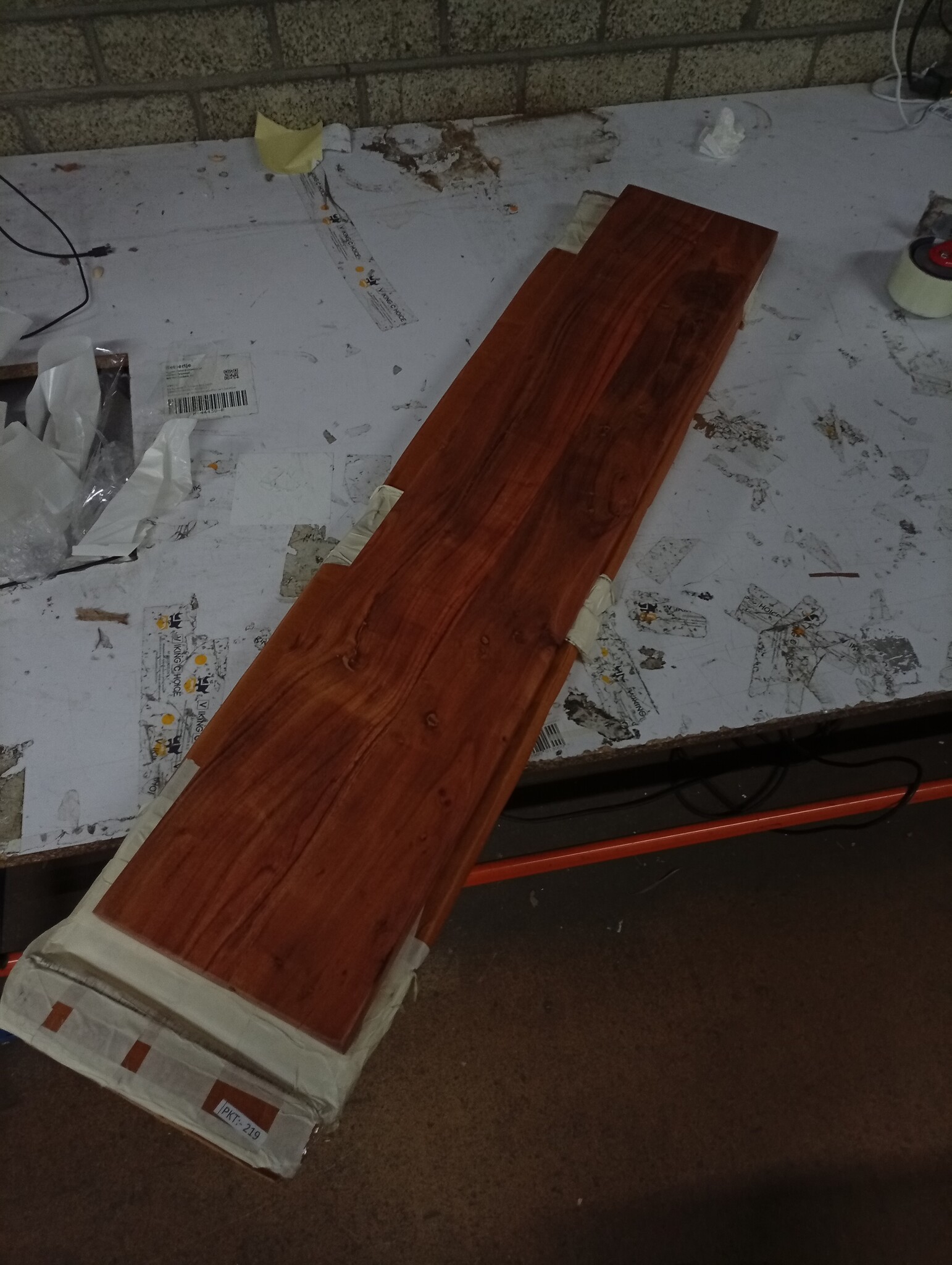 vidaXL Wandschap Acaciahout met 55% Korting!