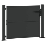 VidaXL Tuinpoort Zwart - 60% Korting!