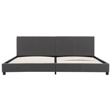 vidaXL Bedframe Kunstleer Grijs 180x200 cm - Nu met 35% korting!