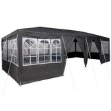 vidaXL Partytent 800x400cm Antraciet/Wit - 40% Korting!