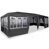 vidaXL Partytent 800x400cm Antraciet/Wit - 40% Korting!