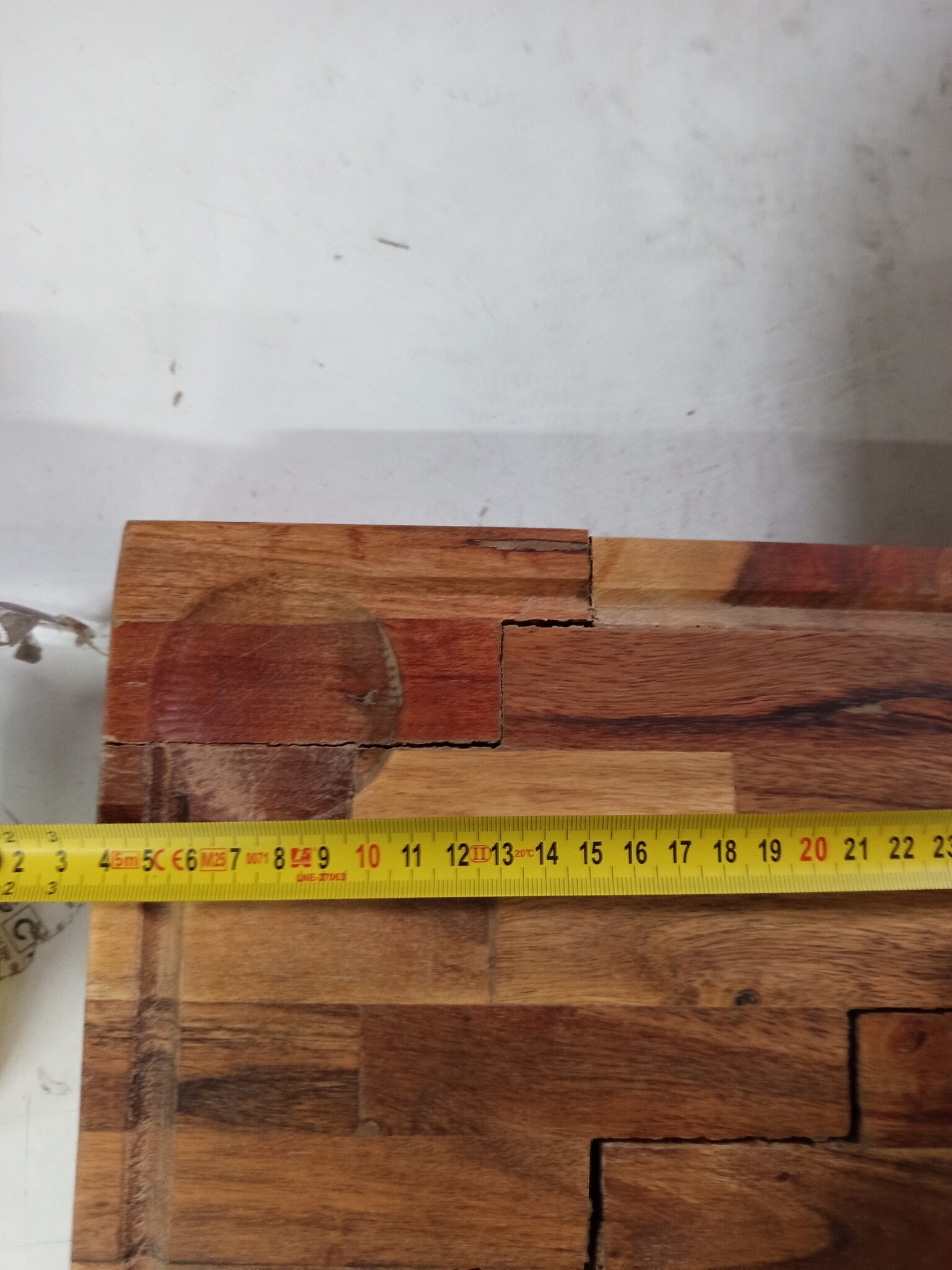 vidaXL Hakblok Acaciahout 42x30x4 cm - 60% Korting