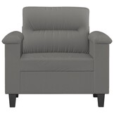 vidaXL Fauteuil Donkergrijs (40% Korting)