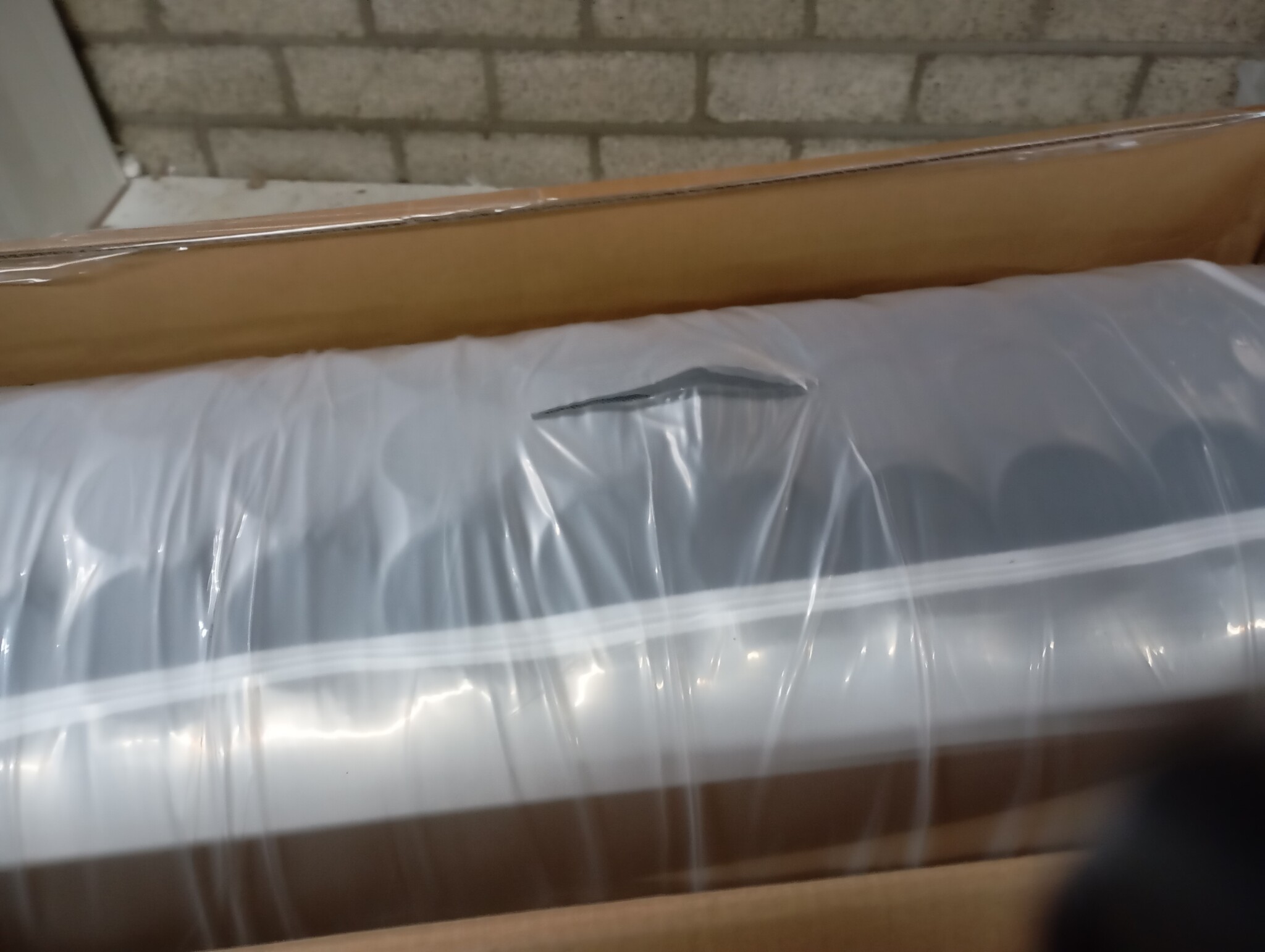 vidaXL Pocketveringmatras 160x200cm Lichtgrijs - 55% Korting!