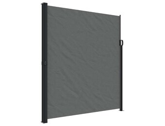 vidaXL Uittrekbaar Windscherm 220x500 cm Antraciet - 35% Korting