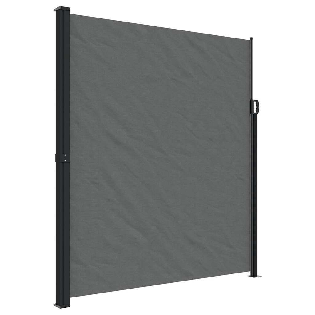 vidaXL Uittrekbaar Windscherm 220x500 cm Antraciet - 35% Korting