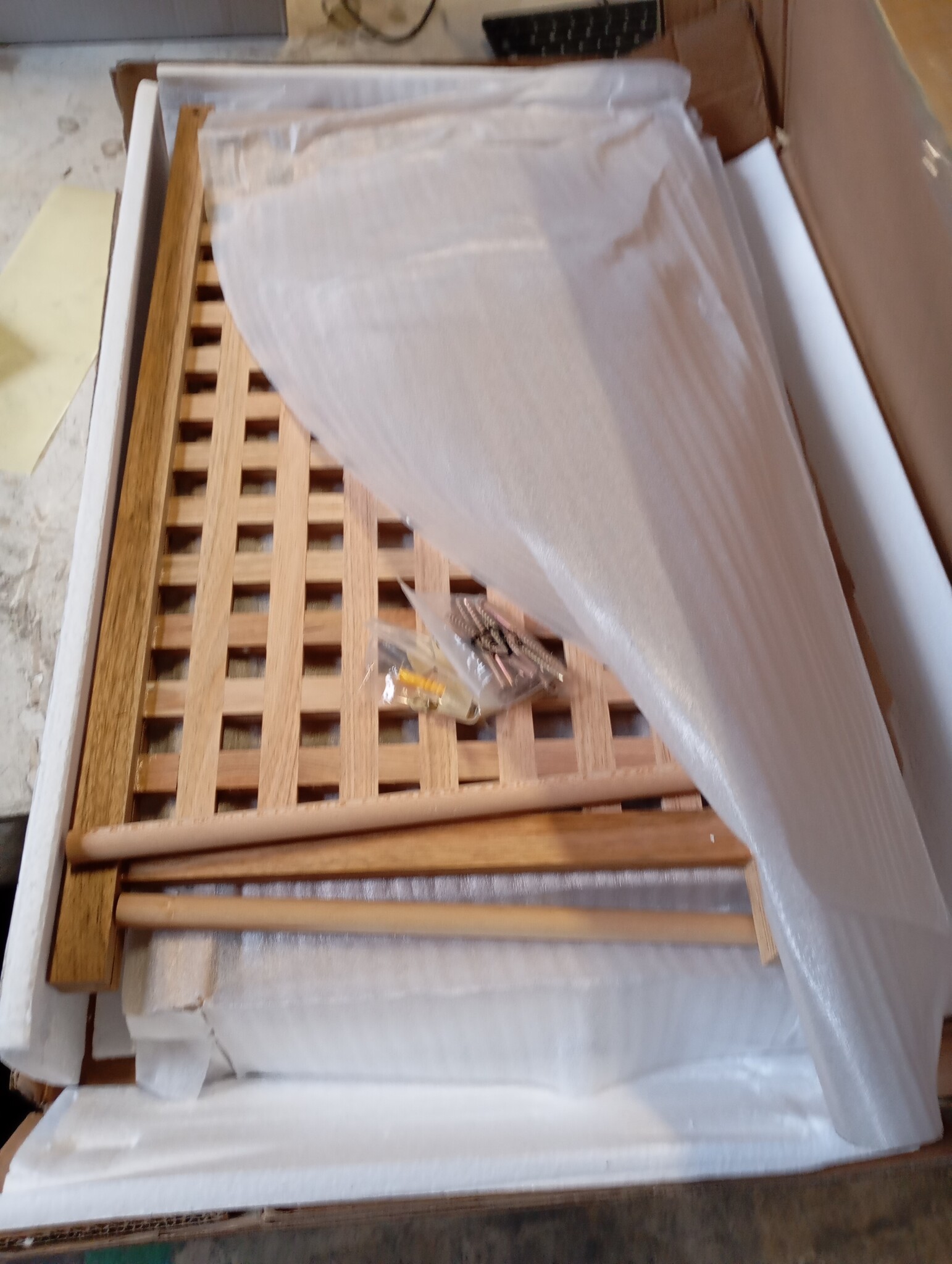 vidaXL Wasmand Massief Walnotenhout - 55% Korting