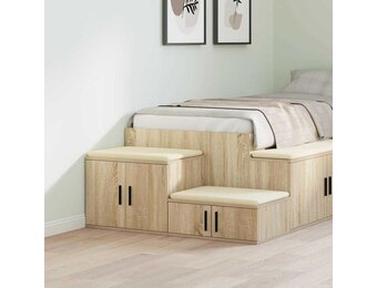 vidaXL Opbergkast Sonoma Eiken - 40% Korting!