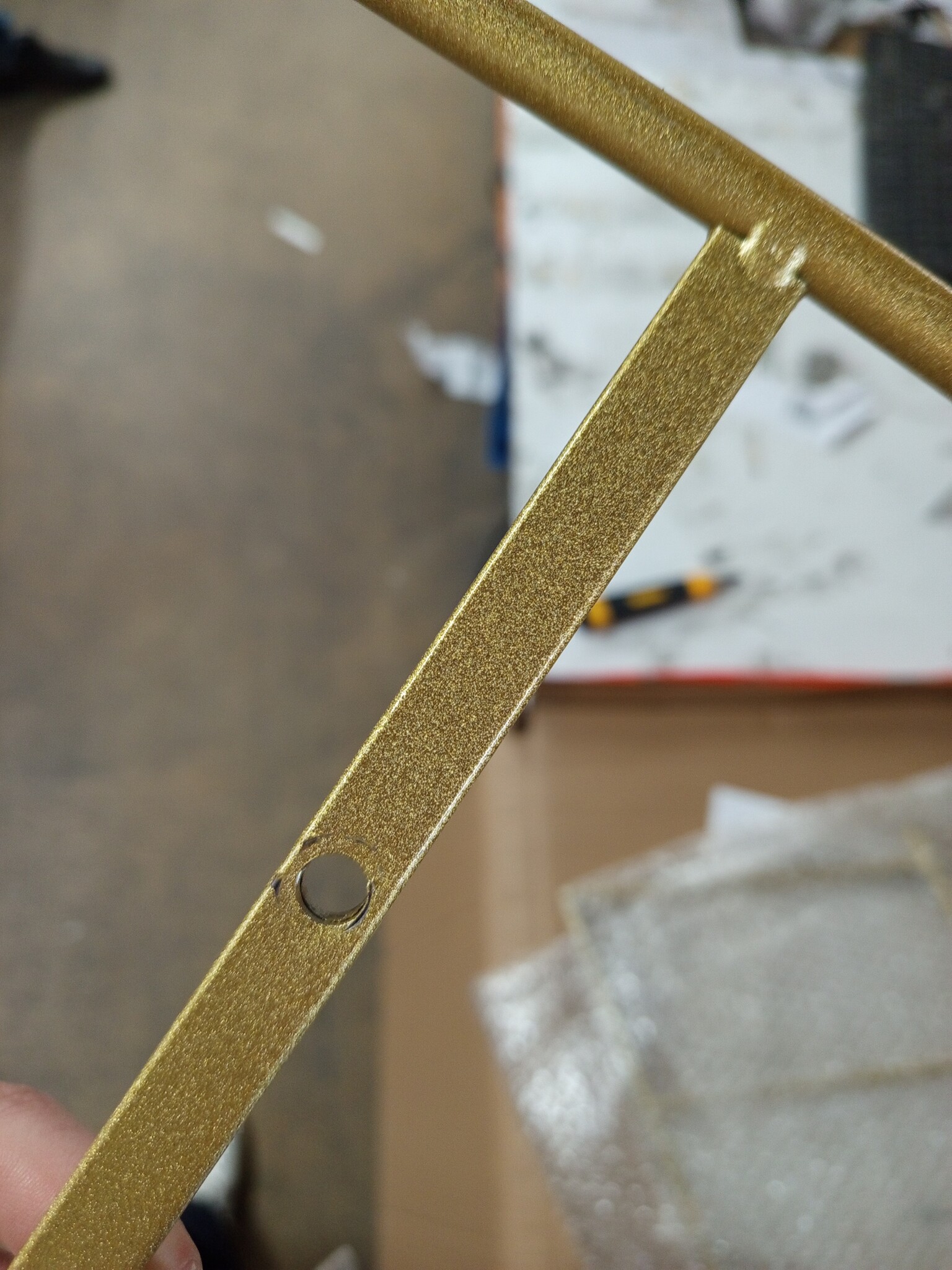 Moderne Metalen Kerstboom Goud 125 cm - 55% Korting!