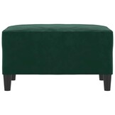 vidaXL Voetenbank 70x55x41 cm fluweel donkergroen - 40% Korting!