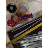 vidaXL Verhoogde Plantenbak 320x40x77 cm - Gegalvaniseerd Staal (Bruin) - 60% Korting!