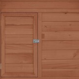 vidaXL Kippenhok Massief Vurenhout 150x96x110 cm - 60% Korting