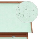 vidaXL Kippenhok Massief Vurenhout 150x96x110 cm - 60% Korting