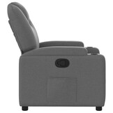 vidaXL Fauteuil Verstelbaar Stof Donkergrijs - 35% Korting!