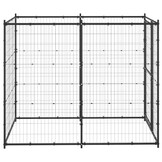 vidaXL Hondenkennel Buiten - 110x220x180cm Staal | Nu 55% Korting!