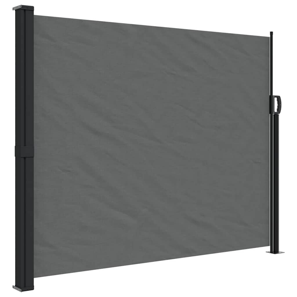 vidaXL Windscherm Uittrekbaar 160x600cm Antraciet - 35% Korting!