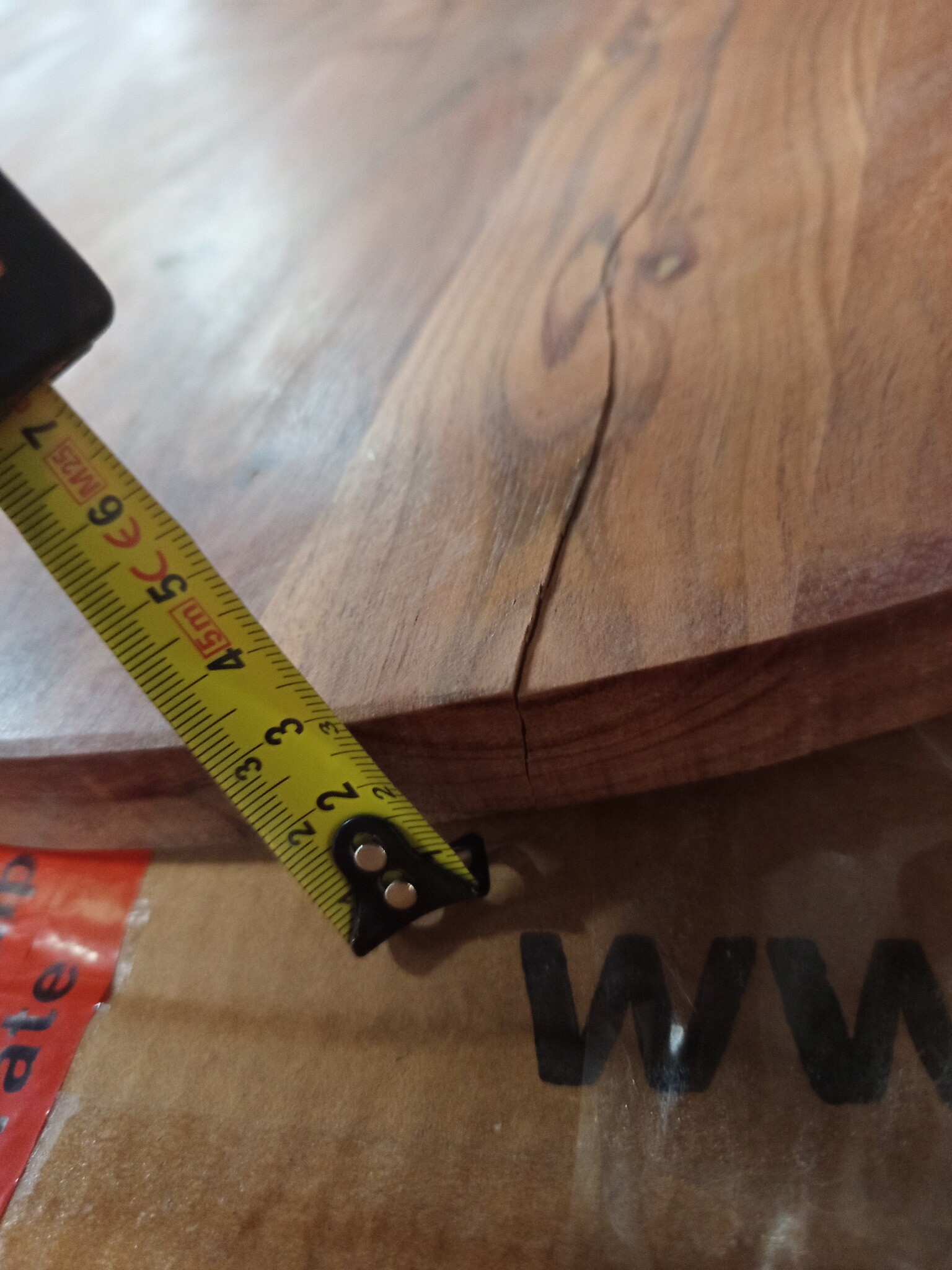 vidaXL Acaciahout Tafelblad Rond Ø 70cm | -60%