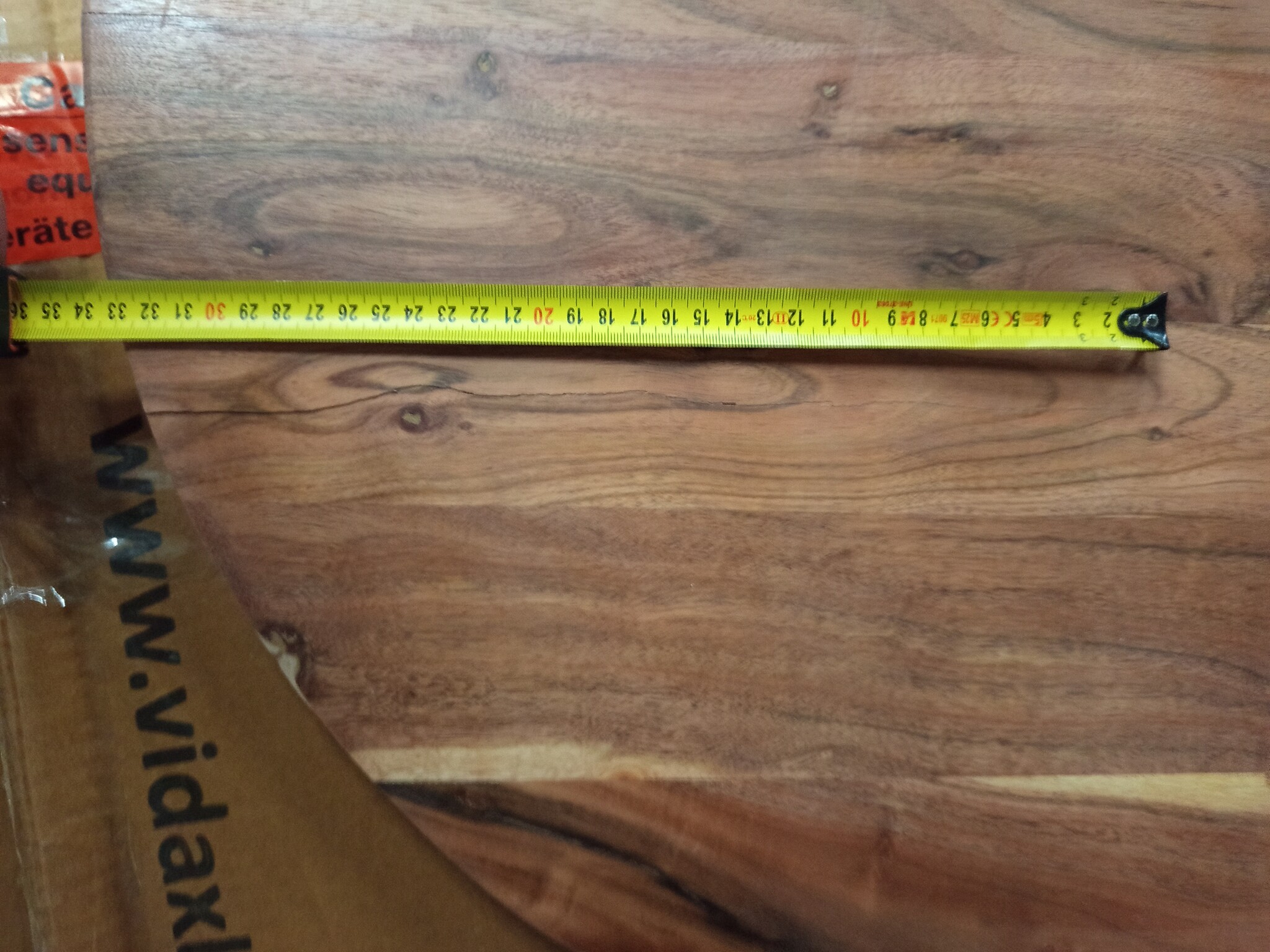 vidaXL Acaciahout Tafelblad Rond Ø 70cm | -60%