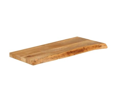 vidaXL Tafelblad Massief Mangohout - Natuurlijke Rand - 90x20cm (55% Korting)