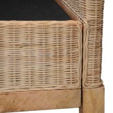 vidaXL Fauteuil Rattan Natuurlijk (35% Korting) - Ongebruikt!