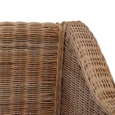 vidaXL Fauteuil Rattan Natuurlijk (35% Korting) - Ongebruikt!