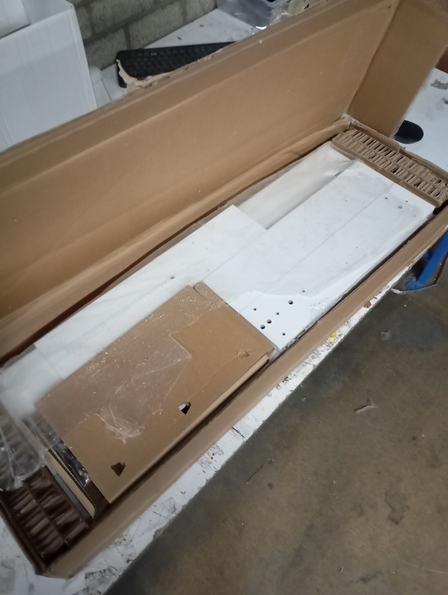 vidaXL Boekenkast/Kamerscherm Wit - 55% Korting