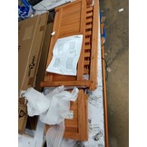 vidaXL Plantenbak met latwerk - Massief Vurenhout (60% korting)