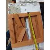 vidaXL Plantenbak met latwerk - Massief Vurenhout (60% korting)