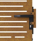 vidaXL Poort Cortenstaal 85x175 cm - 40% Korting