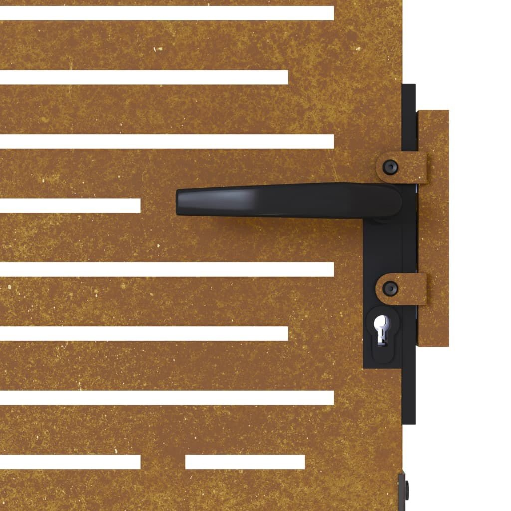 vidaXL Poort Cortenstaal 85x175 cm - 40% Korting