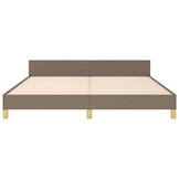 vidaXL Bedframe Taupe 160x200 cm - 40% Korting