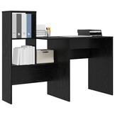 vidaXL Bureau met Plank Zwart Eiken - 40% Korting!