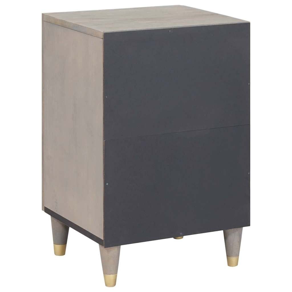 VidaXL Badkamer Kast Grijs - 55% Korting | Massief Mangohout