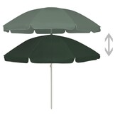 vidaXL Strandparasol 240 cm Groen - 46% Korting!