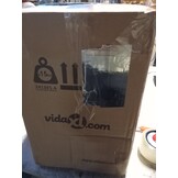 Art Nouveau Kroonluchter Zwart - Metaal & Kristal - 60% Korting