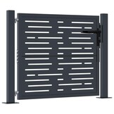 vidaXL Poort 105x80cm Staal Antraciet - Nu met 55% Korting!
