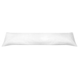 vidaXL Zijslaapkussen 40x145 cm Wit - 55% Korting!