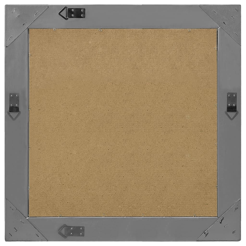 VidaXL Barok Wandspiegel 60x60cm Zwart - 40% Korting!