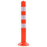 vidaXL Verkeerspalen 75 cm (Kunststof) - 2 Stuks - Nu 40% Korting!