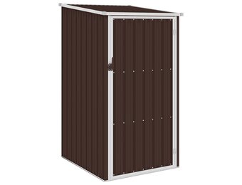 vidaXL Tuinschuur Gegalvaniseerd Staal Bruin - Nu met 55% Korting!