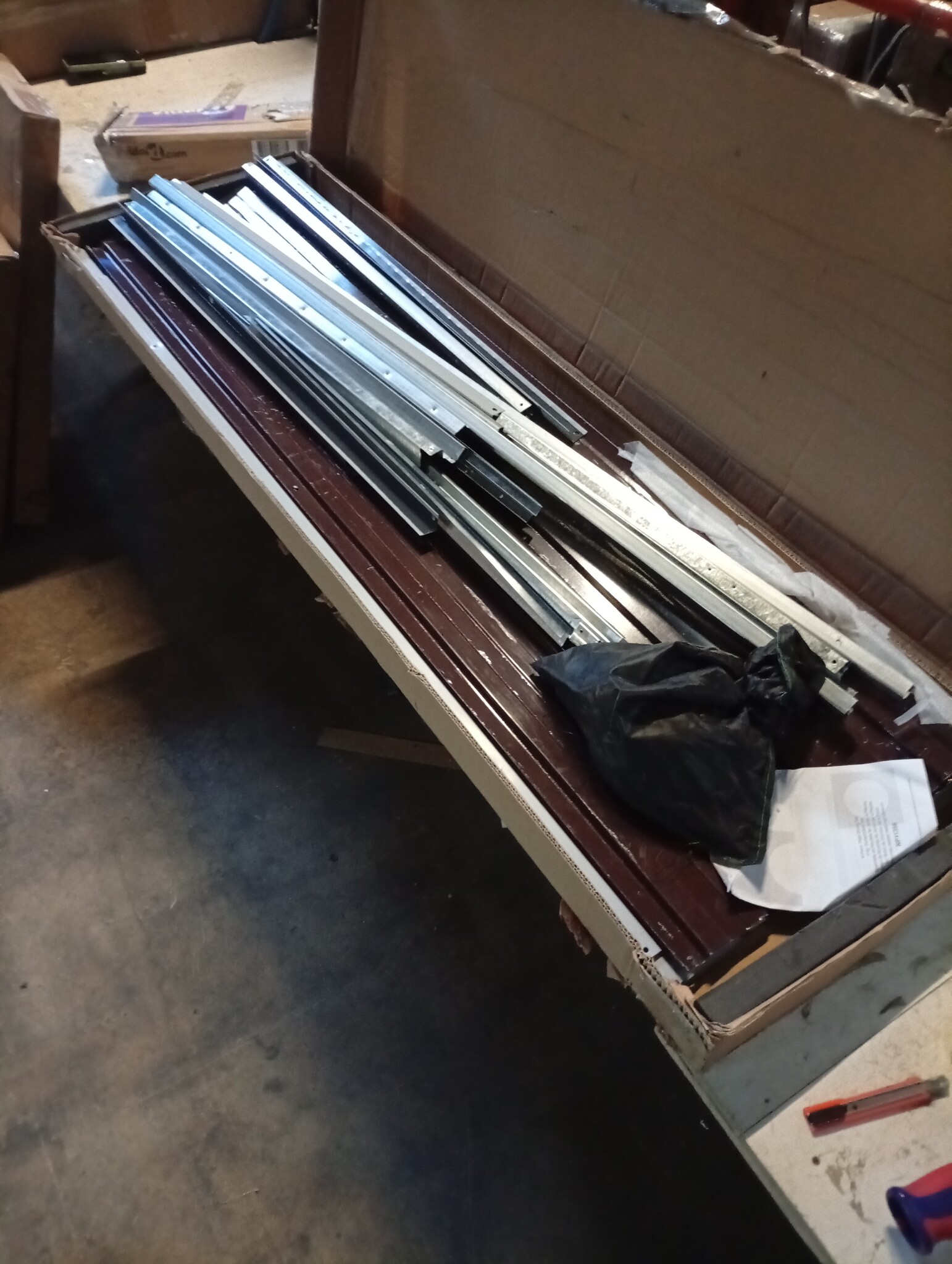 vidaXL Tuinschuur Gegalvaniseerd Staal Bruin - Nu met 55% Korting!