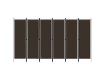 vidaXL Kamerscherm 6 panelen 300x180 cm Bruin | 55% Korting