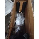 vidaXL Bartafel 55x55x107 cm Acaciahout & IJzer - 55% Korting