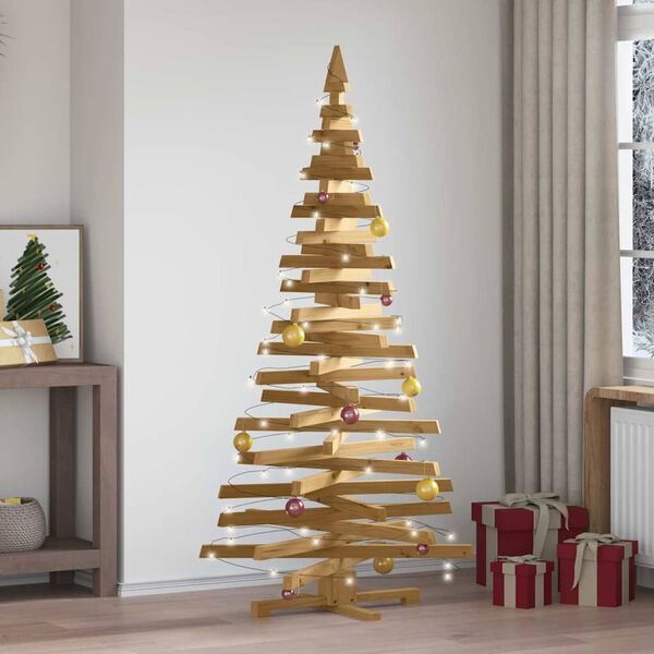 vidaXL Houten Kerstboom - Bruin 180cm - 40% Korting