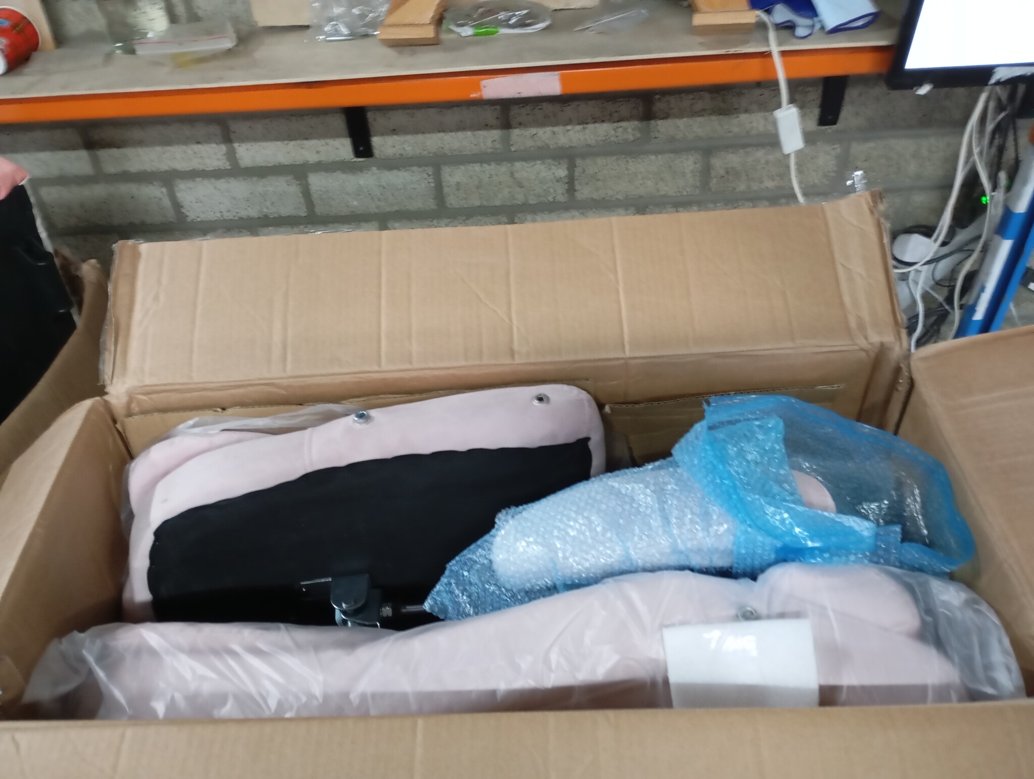 vidaXL Massagestoel Fluweel Roze - Nu met 55% Korting!