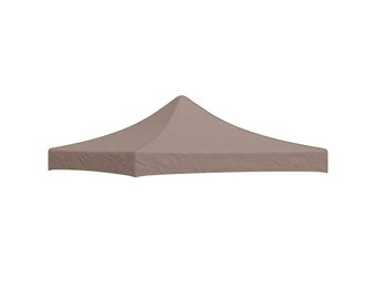 vidaXL Partytentdak Taupe 3x3m (40% Korting) - Ideale Vervanging