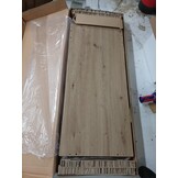 vidaXL Bartafel met rekken 90x40x103,5 cm - Artisanaal Eiken (55% KORTING)