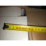 vidaXL Bedlades Grenenhout Wit - 4 stuks | 64% Korting